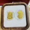 Pegatina de Teléfono de Oro Puro 999 para la Riqueza, Atrae la Fortuna de Todas las Direcciones, Acumulación Diaria de Riqueza, Regalo de 2 mg, Entrega Directa de Fábrica