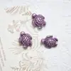 Cuentas con Forma de Tortuga Marina de Venta Caliente Transfronterizas, Cuentas Cerámicas Vintage de Agujero Recto, Pulsera DIY, Collar, Colgante, Accesorios de Joyería