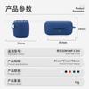 Adecuado para Sony Wf-C510 Funda Protectora para Auriculares Bluetooth Silicona Goma Suave Estuche para Auriculares Caja Vacía del Compartimento de Carga
