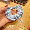 Elásticos de Cabelo Pequenos Xadrez com Babados, Elásticos de Cabelo de Alta Elasticidade, Acessórios de Cabelo no Atacado