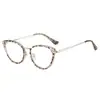 Gafas Retro Ojo de Gato para Miopía de Mujer Profesionales de Alto Nivel Lente Plana con Graduación