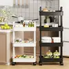 Estante de Almacenamiento Ahorrador de Espacio para Snacks y Juguetes de Sala de Estar, Organizador de Canasta para Frutas y Verduras de Cocina, Herramienta Multifuncional Ahorradora de Espacio