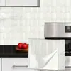 TS374-393 Pegatina de patrón de ladrillo transfronterizo, pegatina de imitación de azulejo para decoración de renovación del hogar y la cocina, pegatina de pared impermeable autoadhesiva