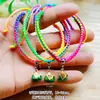 Joyería de Venta Caliente Festival del Bote del Dragón Pulsera de Cuerda Colorida Tejida a Mano Espiral Columna de Dragón Suerte Cuerda de Mano Colorida