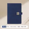 Cuaderno de negocios con logo personalizado, set de regalo de caja de lujo, bloc de notas de piel de cordero, cuaderno para reuniones corporativas