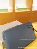 Cartera de Mano de Cuero Genuino de Doble Capa para Hombre Marca H con Caja de Regalo para Comercio Exterior Transfronterizo