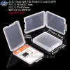 Caja de Plástico PP para Tarjeta SIM Caja Personalizada de Plástico para Tarjeta USB Caja para Tarjeta de Comida de Autobús Funda Protectora Caja con Bandeja Transparente de PS para Tarjeta SIM
