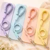 Correa de nylon con mango de espuma cómoda, correa de color caramelo para pasear perros, correa para perros duradera y de alta resistencia en stock