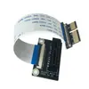 Cable de Extensión PCIe 1X Ultra Corto Cable de Extensión PCIe Cable Plano Flexible Expansión 1X Externo 10cm 20cm 30cm