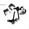 Kart Pequeño de Cuatro Ruedas con Perfil de Aluminio Buggy de Playa Partes Kingpin Eje Eje de Dirección Delantero Diámetro 12mm/10mm