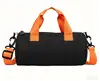 Bolsa Pequeña Popular Transfronteriza para Fitness con Logo Impreso, Bolsa de Viaje Cilíndrica de Gran Venta, Bolso de Mano Deportivo, Bolso de Hombro, Bolsa de Viaje