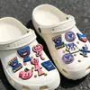 Encantos Creativos de Zapatos de Dibujos Animados DIY Desmontables de Goma Suave de PVC Decoraciones para Zapatos Crocs