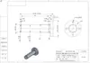Montaje de Brida Articulada Flotante Tipo Brida Redonda Eje con Ranura para Anillo de Retención Pasador Voladizo 45# Núcleo de Eje WHE01