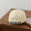 Sombrero de sol de otoño transfronterizo para niños, gorra de marinero para exteriores para niños, gorra de hip-hop para bebé con logotipo de letra personalizado