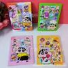 Cuaderno A6 rayado con diseño de caricatura de gato KT, lindo cuadernito de bolsillo para estudiantes y niños, páginas de colores creativas para tomar notas