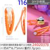 Clip BB Ondulado Color Caramelo de 5cm con Goteo de Aceite Pieza Ondulada para Golpear Clip para Flequillo Clip Lateral Clip de Gota de Agua Clip para Niños Clip Adhesivo Desprendible