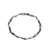 Pulsera de anillo Mobius de plata de moda para hombres y mujeres, joyería al por mayor, DIY, como regalo para amigos, novias