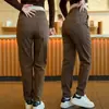 Calças Casuais Masculinas Marca Tendência Calças Sociais Outono Inverno 2025 Novas Calças Longas Elásticas Slim Retas Calças Casuais para Homens