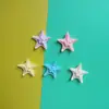Serie Oceánica Estrellas de Mar Pequeñas Artificiales Coloridas Accesorios de Resina DIY Funda de Teléfono Móvil Tocado Caja de Almacenamiento Hebilla de Zapato Parche Lote