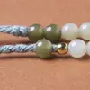 Colar Cordão Corrente Clavícula Pingente Pequeno Cordão para Pingente de Alta Qualidade Corda Versátil de Jade Hetian