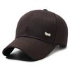 Gorra de béisbol para personas de mediana edad y mayores, gorra de moda de copa dura para hombre, nueva de primavera y otoño, sombrero casual para exteriores que combina con todo, sombrero para el sol