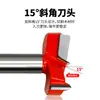 Broca Abridora de Agujeros para Carpintería, Broca para Carpintería para Perforar, Broca Especializada para Bisagras para Tableros de Madera, Cerraduras para Puertas de Madera, Broca Roscada Extendida para Perforar Agujeros