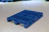 Paleta de plástico con forma de rejilla 1210, disponible en varios colores, asequible, a prueba de humedad, adecuada para exportación de comercio exterior y almacenes de suelo plano