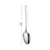 Cuchillo, Tenedor, Cuchara de Acero Inoxidable, Cuchillo para Filete de Hotel, Tenedor de Cena, Cuchara para Sopa, Cuchara Redonda, Cuchara y Tenedor de Postre de Restaurante, Juego de Vajilla Occidental para el Hogar