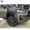 Adequado para Hilux Revo 2021-2023, Alargadores de Para-lama Especiais Que Alargam os Para-lamas para Evitar o Salpico de Areia e Cascalho
