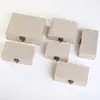 Caja de Brocado de Cáñamo Sello Grabado Caja de Almacenamiento Material de Sello de Piedra Shoushan Caja de Embalaje de Regalo para Colección de Monedas Antiguas Venta al por Mayor