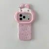 Capa de celular com padrão de desenho animado 3D para iPhone 18 Pro Max, Apple 17, 16P e 15P, oferecendo proteção contra quedas