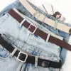 Cinto Trançado Feminino Estilo Ins Estudante Decorativo Jeans Tendência Simples Moda Calças Cinto Masculino Cinto de Treinamento Militar