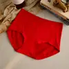 Ropa Interior de Algodón Puro para Mujer, Algodón de Fibra Larga de Xinjiang, Talla Grande 7A, Antibacteriana, Transpirable, Amigable con la Piel, Suave, Bragas para Mujer que se Ajustan a la Cadera