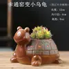 2026 Novo Modelo de Vaso de Flor que Atrai Dinheiro com Significado Auspicioso, Vaso Pintado à Mão para Escritório Interno, Cavalo da Fortuna Cerâmico Pequeno Criativo Atacado