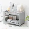 Estante de Almacenamiento de Múltiples Niveles para Escritorio Cosméticos de Escritorio Oficina Dormitorio de Estudiantes Estante de Almacenamiento para Artículos Varios Fábrica Venta al por Mayor de una Pieza
