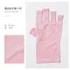 Esmalte de Unha Rosa Proteção UV Anti-Bronzeamento Lâmpada de Fototerapia para Dedos Expostos