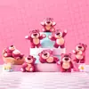 Urso Morango Sou Eu Primeira Geração Caixa Surpresa Figura Oficial Mercadoria Decoração de Quarto Presente para Amigas