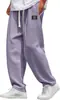 Pantalones Casuales de Verano para Hombre Marca Independiente 2026, Color Sólido Versátil para el Uso Diario, Pantalones Waffle al por Mayor