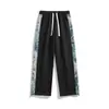 Pantalones Rectos Nuevos para Hombre 2025, Pantalones Casuales Versátiles de Pierna Ancha, Sueltos y Pesados para Primavera y Otoño, Pantalones Deportivos de Moda de Marca