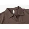 Camisa Polo de Verano para Hombre Rumeng Estilo Old Money Cuello de Gaviota Nueva Versátil Casual para Viajar Camiseta