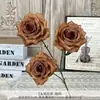 3 Rosas de Diamante Artificial para Decoración de Salón de Bodas, Arreglo Floral para Pasillo de Boda, Paisajismo de Rosas en Cascada de Centro Comercial