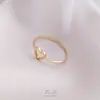Anillo Vacío Geométrico de Oro Laminado de 14K que Conserva el Color para Hacer Manualidades Anillo Base de Alambre Envuelto a Mano con Forma de Anillo Cuadrado Rombo Corazón de Melocotón Anillo