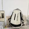Bolsa escolar Homens Grande Capacidade Ensino Médio Estudante moda moda simples mochila feminina ins estilo bolsa de viagem