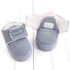 Zapatos de algodón con velcro de color liso, zapatos cálidos para bebé, zapatos para bebé, zapatos para bebé, zapatos para bebé, zapatos para bebé de suela suave, zapatos para bebé 2535