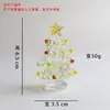 Árvore de Natal Esmaltada, Popular Online, Arame Sólido Envolto, Montada em Carro, Mesa, Enfeite de Decoração de Escritório, Presente de Natal