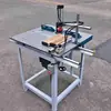 Maquinaria para Carpintería Fresadora Vertical de un Solo Eje Mesa de Empuje Simple Fresadora Vertical Tipo Mesa de Empuje con Sujeción Cilíndrica Fabricante Simple