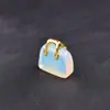 Ágata Natural Jade Cristal Piedra Cruda Mini Bolsita de Mano Decoración Pieza de Tallado DIY Adorno Pequeño Regalo Transfronterizo