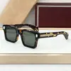 Óculos de Sol Quadrados Kaine High-End de Fibra de Acetato Transfronteiriços Estilo Hip-Hop Jm Japoneses Feitos à Mão para Férias