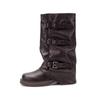 Botas de Pantalón de Suela Gruesa para Mujer, Nuevas Botas de Jinete Adelgazantes con Hebilla de Cinturón y Tacón Grueso, Botas de Media Pantorrilla, Botas Vaqueras Occidentales para Mujer