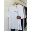 Camiseta de Algodón Fina de Manga Corta con Copos de Nieve para Mujer, de Longitud Media, Estilo Perezoso, Moda Casual Versátil, Blusa Blanca que Reduce la Edad, Adelgazante